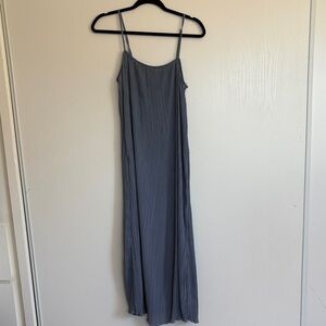Madewell Slate Blue Maxi Dress